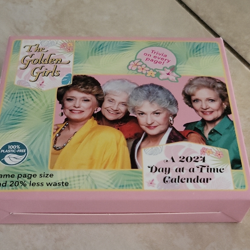 2024 Golden Girls Day At A Time Calender NWOT